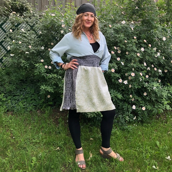 Upcycled Mini Dress - Picture 8 of 8